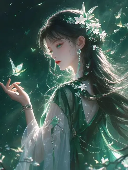 Hình Hàng Châu bên Tây Hồ có bóng dáng nhỏ dần trong sương