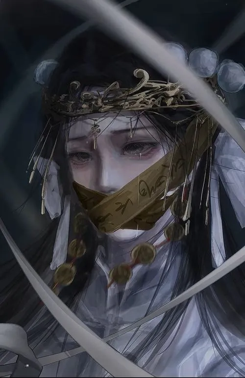 Thiếu nữ thở dài giữa sắc độ xám và tương phản mềm