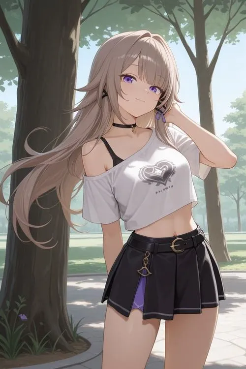 Nhân vật anime nữ trưởng thành khoe vibe gợi cảm trong nghệ thuật tinh tế