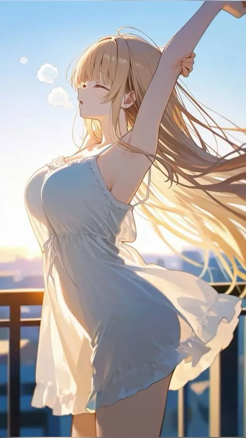 Trang phục thể hiện cá tính của nhân vật anime nữ trẻ trung