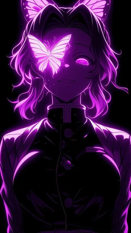 Phong thái anime lạnh lùng nổi bật bóng đổ và ánh đèn neon trên phố đêm