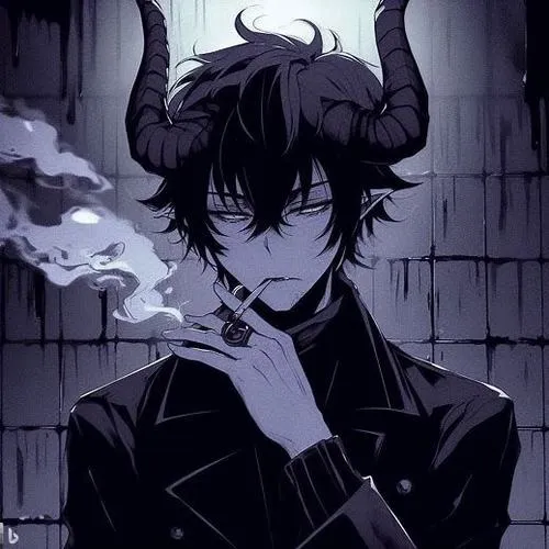 Tông tối cho avatar: nam anime lạnh, tối giản nhưng vẫn rất có lực