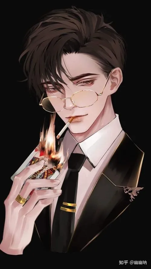 Ảnh anime nam tổng tài kiểu “im lặng thắng”: không cần tạo dáng vẫn ra chất