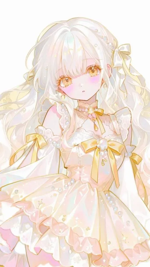 Vibe anime nữ cute nhẹ như mây, hợp làm avatar cho ngày cần bình yên