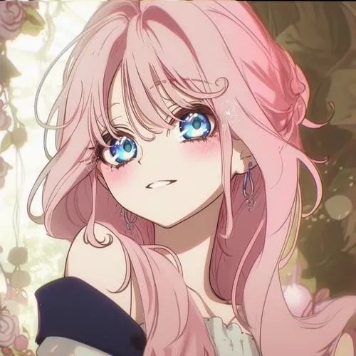 Những mẫu tranh anime nữ cute với màu sắc dịu mắt