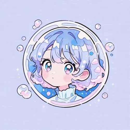 Nhân vật nữ anime tạo điểm nhấn bằng tóc mái thưa dễ thương