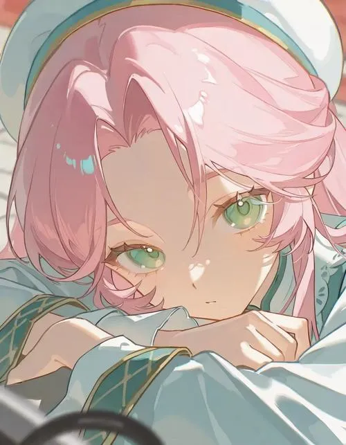 Nền mờ giúp nhân vật nổi bật trong phong cách anime nữ