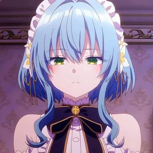 Ảnh anime nữ màu xanh dương và cách màu sắc kể câu chuyện riêng