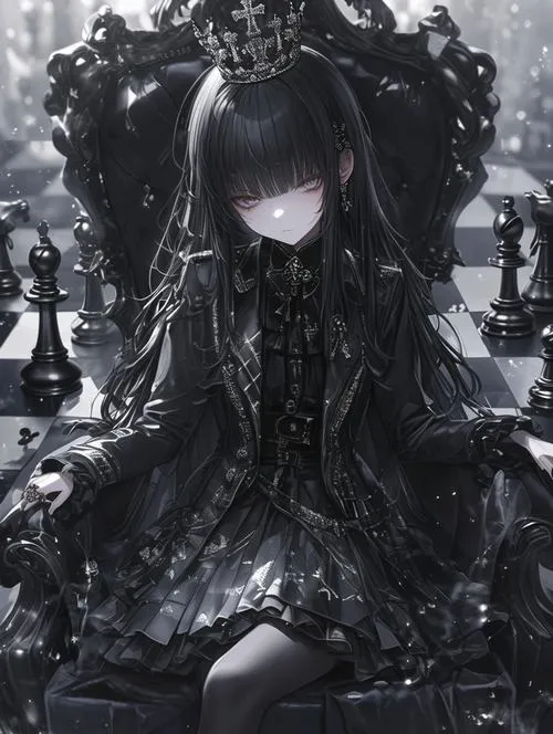 Cánh rách viền cháy mở rộng sau nữ quỷ anime tàn nhẫn