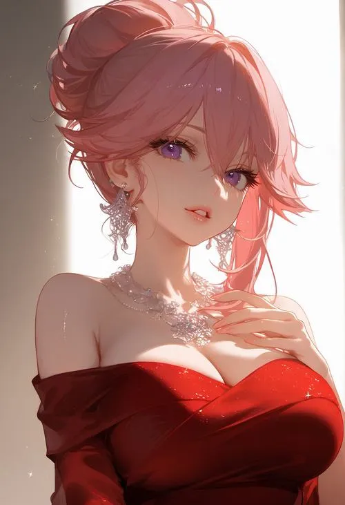 Gu tóc hồng trong anime: ảnh anime nữ tóc hồng cute có gì đặc biệt đến vậy