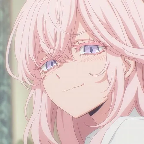 Chọn ảnh anime nữ tóc hồng cute sao cho hợp màn hình và hợp mood của bạn