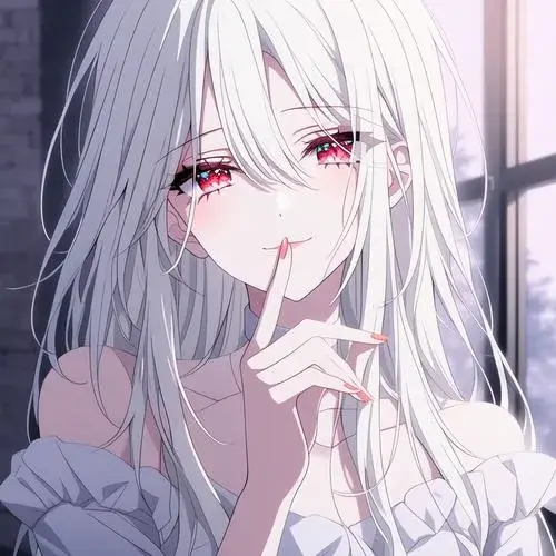 Top 50 Ảnh Anime Nữ Tóc Trắng đẹp lạnh lùng và đầy khí chất cá tính tinh khiết