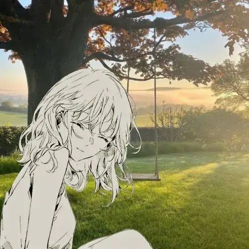 Khung cảnh tối giản nhấn nhân vật nữ đứng lặng trong im ắng