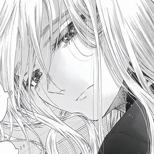 Anime nữ trắng đen buồn khiến người xem chậm lại và nhận ra mình đang nhớ ai đó