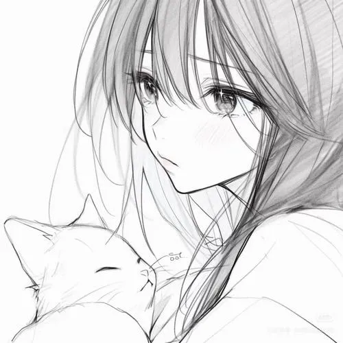 Anime nữ trắng đen buồn là kiểu u sầu tinh gọn giúp bạn thả tâm trạng xuống an toàn