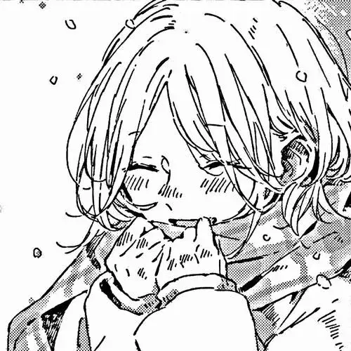 Anime nữ trắng đen buồn hợp những đêm im ắng khi ánh mắt nhân vật nói thay mọi thứ