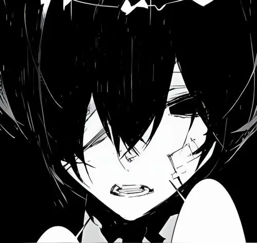 Ảnh profile Tiktok nhấn vùng mắt với than chì bệt khô