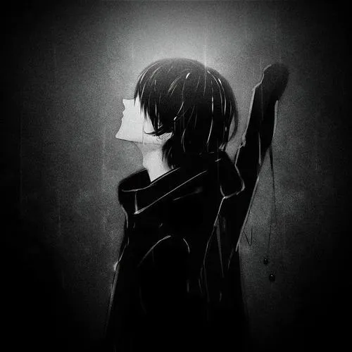 Nước mắt rơi thành vệt và mảng ướt trên gò má