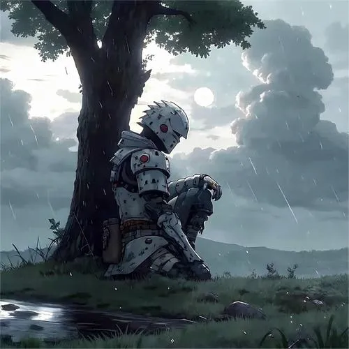 Ảnh avatar buồn anime nhấn nhân vật hư cấu suy tư