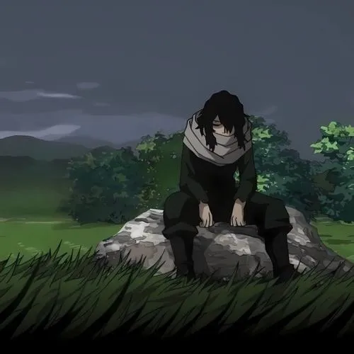 Ảnh đại diện anime khắc họa buồn mơ hồ âm thầm