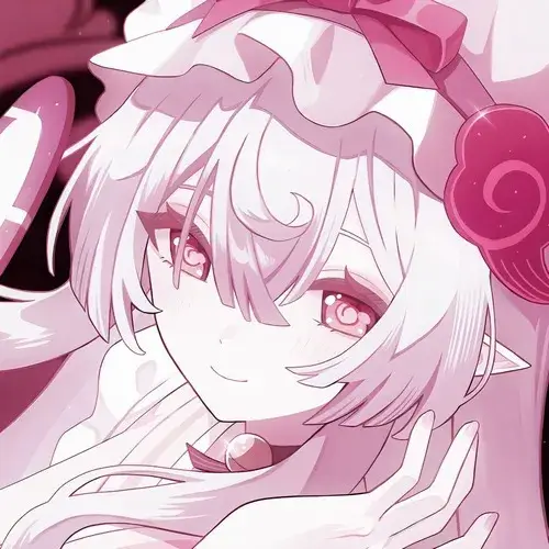 Avatar anime màu hồng nữ cute hợp từ mạng xã hội đến chat riêng