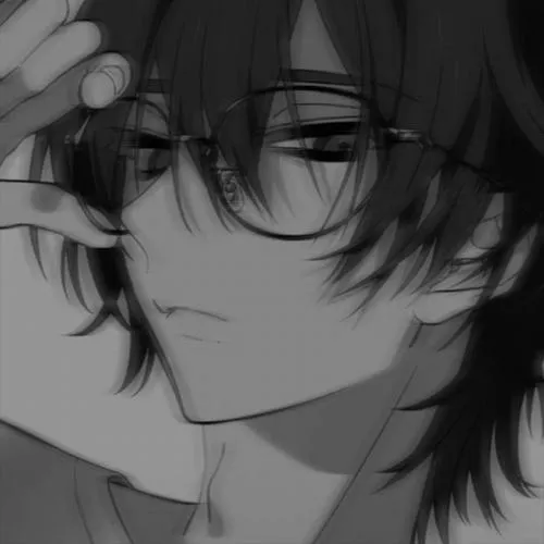 Ảnh profile anime mờ nam tạo ấn tượng lặng lẽ nhưng cuốn