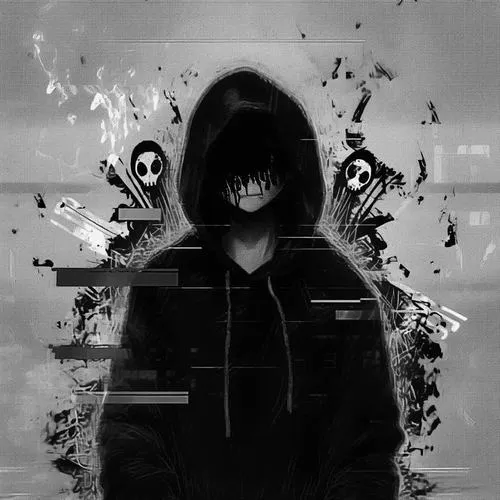 Bức tranh nghệ thuật số dùng độ tương phản thấp mơ hồ