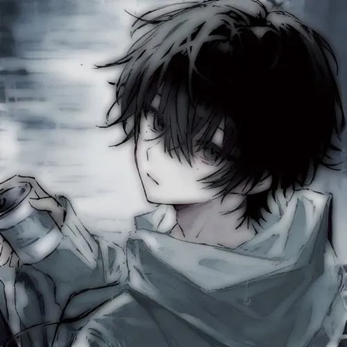 Ảnh avatar cậu con trai biểu cảm gương mặt buồn sâu