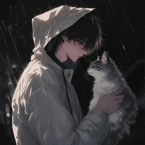 Hình đại diện chàng trai màu lạnh trong không gian tĩnh cô đơn