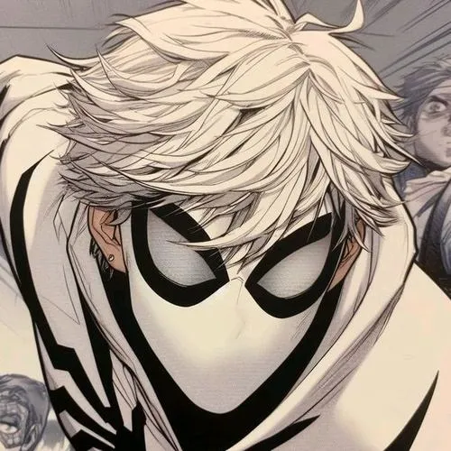 Ảnh avatar anime nam với phong cách cute và biểu cảm gương mặt