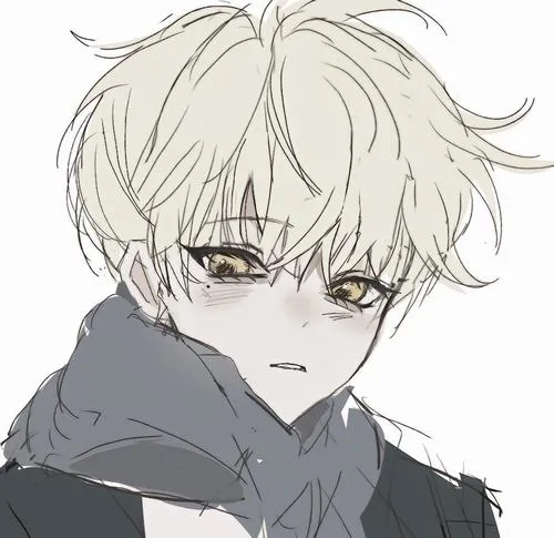 Ảnh đại diện anime nam có mái tóc và phong cách hài hòa