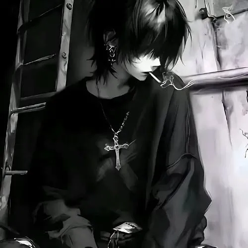 Ảnh đại diện anime nam phong cách ngầu dành cho người thích sự tách biệt