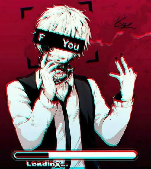 Hình avatar cute ánh mắt lạnh thể hiện cá tính mạnh trầm