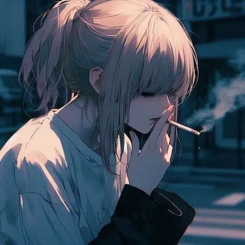 Sự im lặng bao trùm nữ anime trong bóng tối