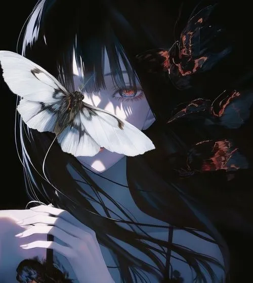 Góc mặt làm nữ anime thêm mạnh mẽ và bí ẩn