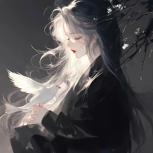 Ảnh đại diện mang phong cách bí ẩn và ánh mắt lạnh