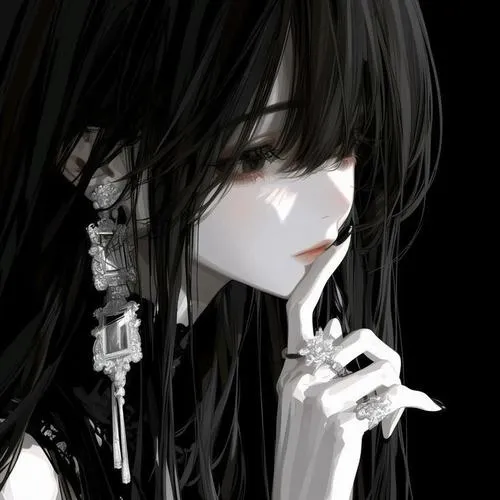 Biểu cảm ít cảm xúc khiến nữ anime thêm lạnh lùng