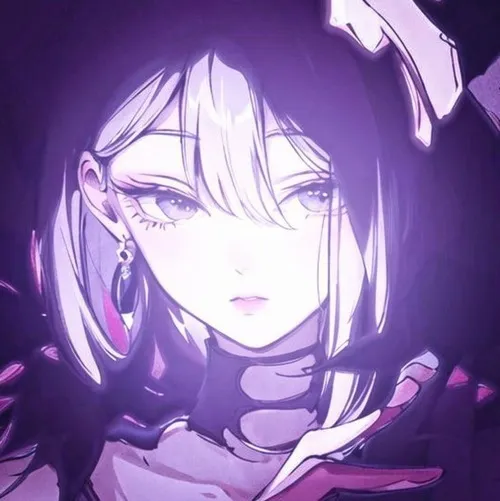 Nhân vật nữ anime nền phụ trợ mờ làm nổi ánh nhìn