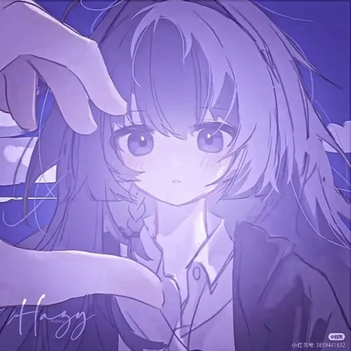 Avatar pastel anime nữ ánh sáng mềm tôn đôi mắt