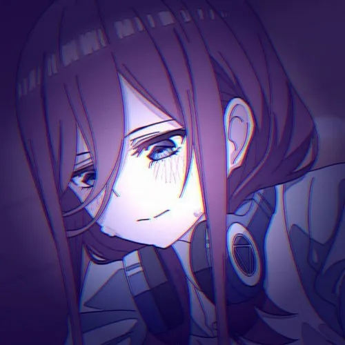 Hình profile cute anime nữ da sáng cùng màu pastel