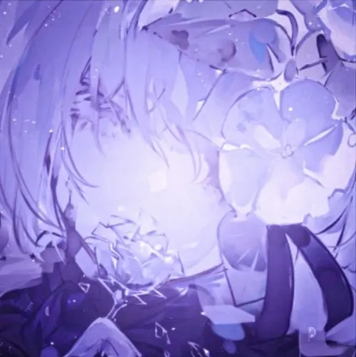 Ảnh avatar ngầu anime nữ ánh sáng viền bao mái tóc