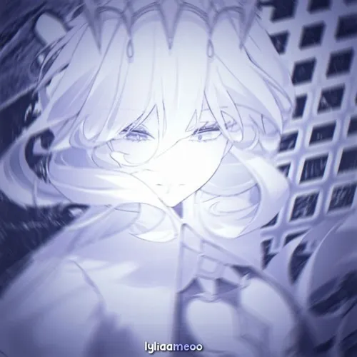 Nhân vật nữ anime hiệu ứng phát sáng tạo điểm nhấn