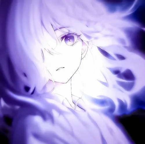 Avatar anime nữ sáng phong cách minh họa cho không gian mạng mềm mại