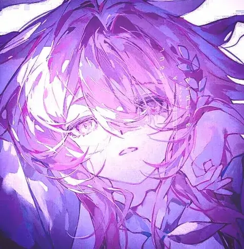 Hình profile anime nữ glow nhẹ tôn đôi mắt lớn long lanh