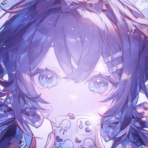 Ảnh đại diện anime nữ phát sáng hợp vibe nhẹ nhàng và dễ thương