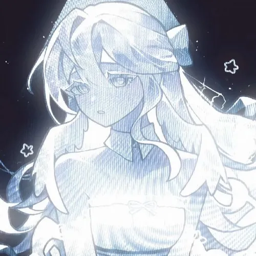 Hình đại diện anime nữ glow lung linh với ánh sáng mềm