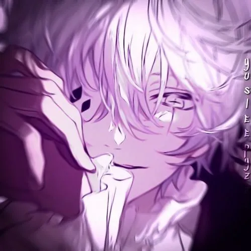 Ảnh profile anime phản quang thể hiện ánh nhìn cùng mắt long lanh