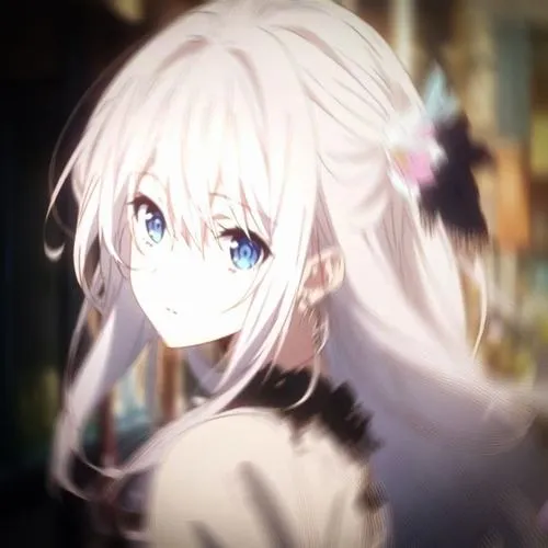 Hình profile anime phát sáng dùng đường nét mềm tạo cảm xúc dễ gần