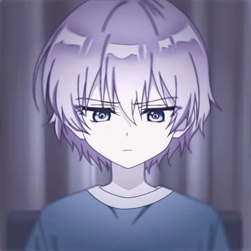 Ảnh avatar ngầu anime phát sáng kết hợp ánh sáng viền quanh gương mặt