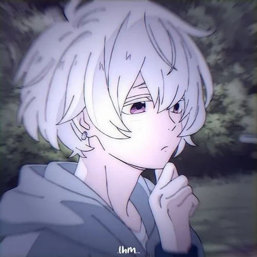 Ảnh đại diện anime phát sáng làm nổi biểu cảm gương mặt bằng ánh sáng dịu